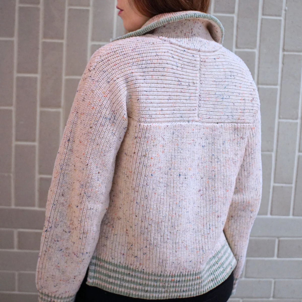 Jhula Women's Half Zip Sweater
