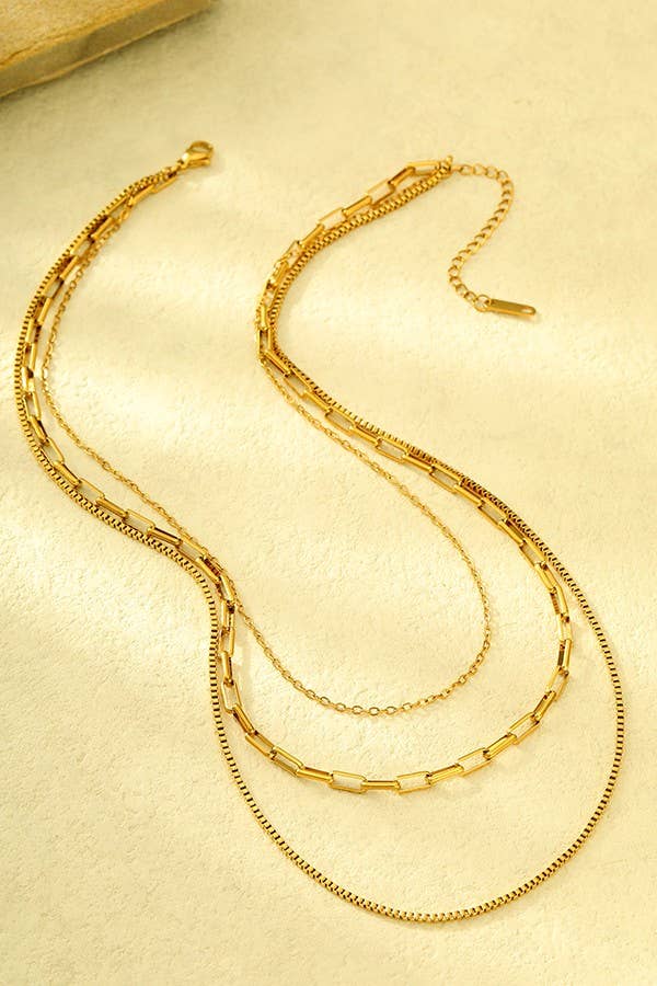 Three Layered Necklace