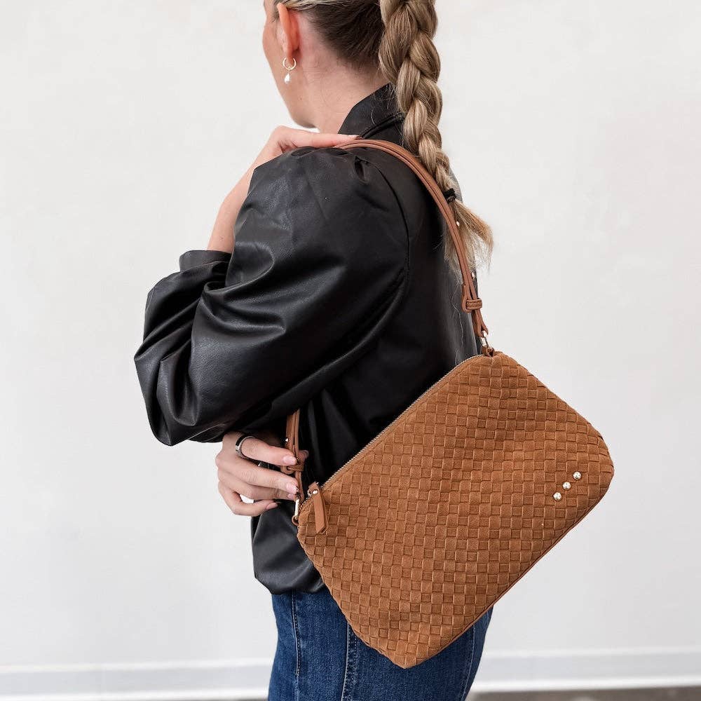 Suede Harper Bag