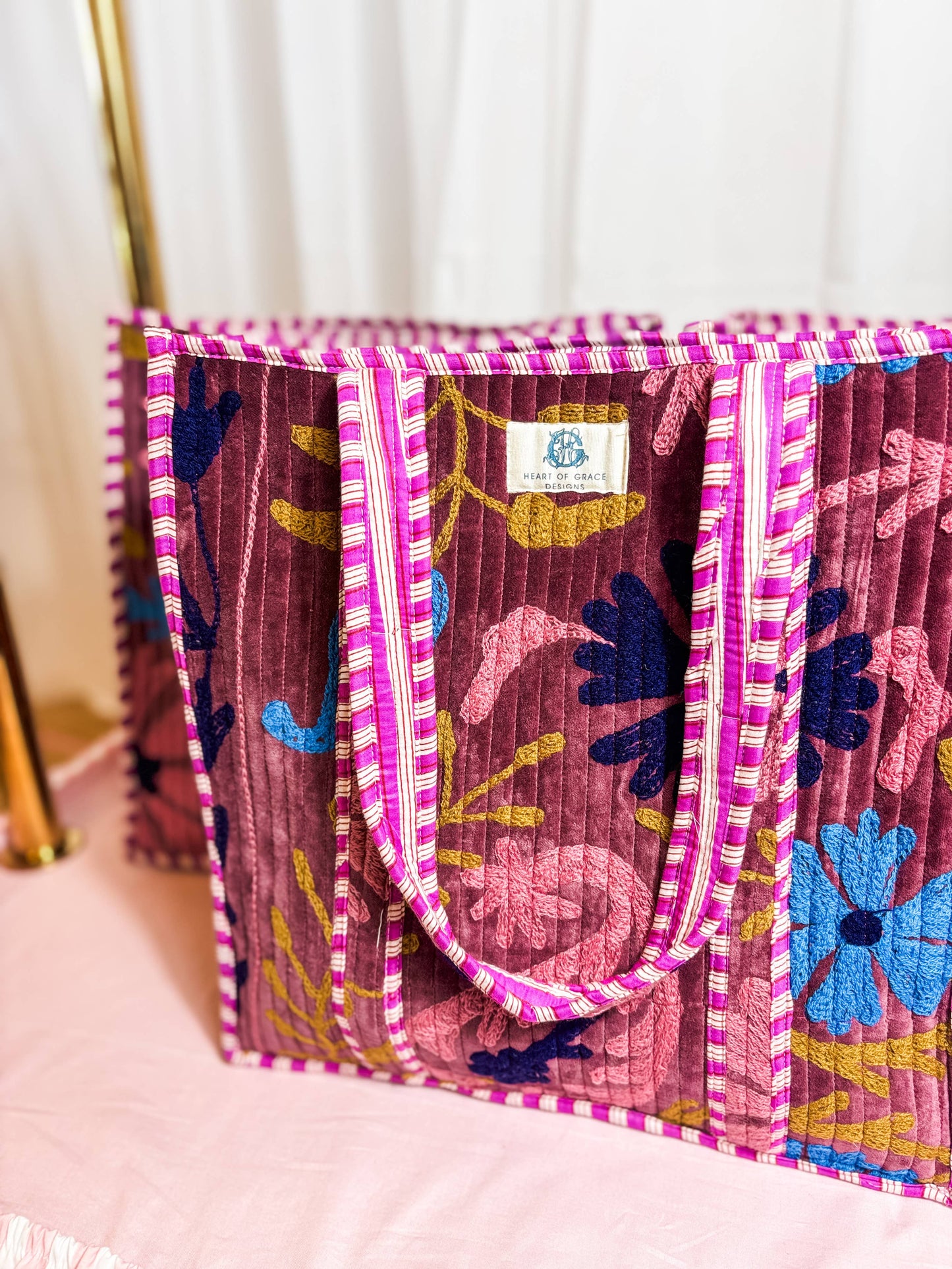 Quilted Tote Bag