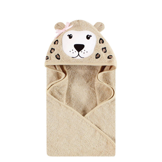 Baby Leopard Cotton Hooded Towel