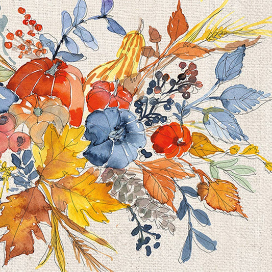 Autumn Paper Cocktail Napkins