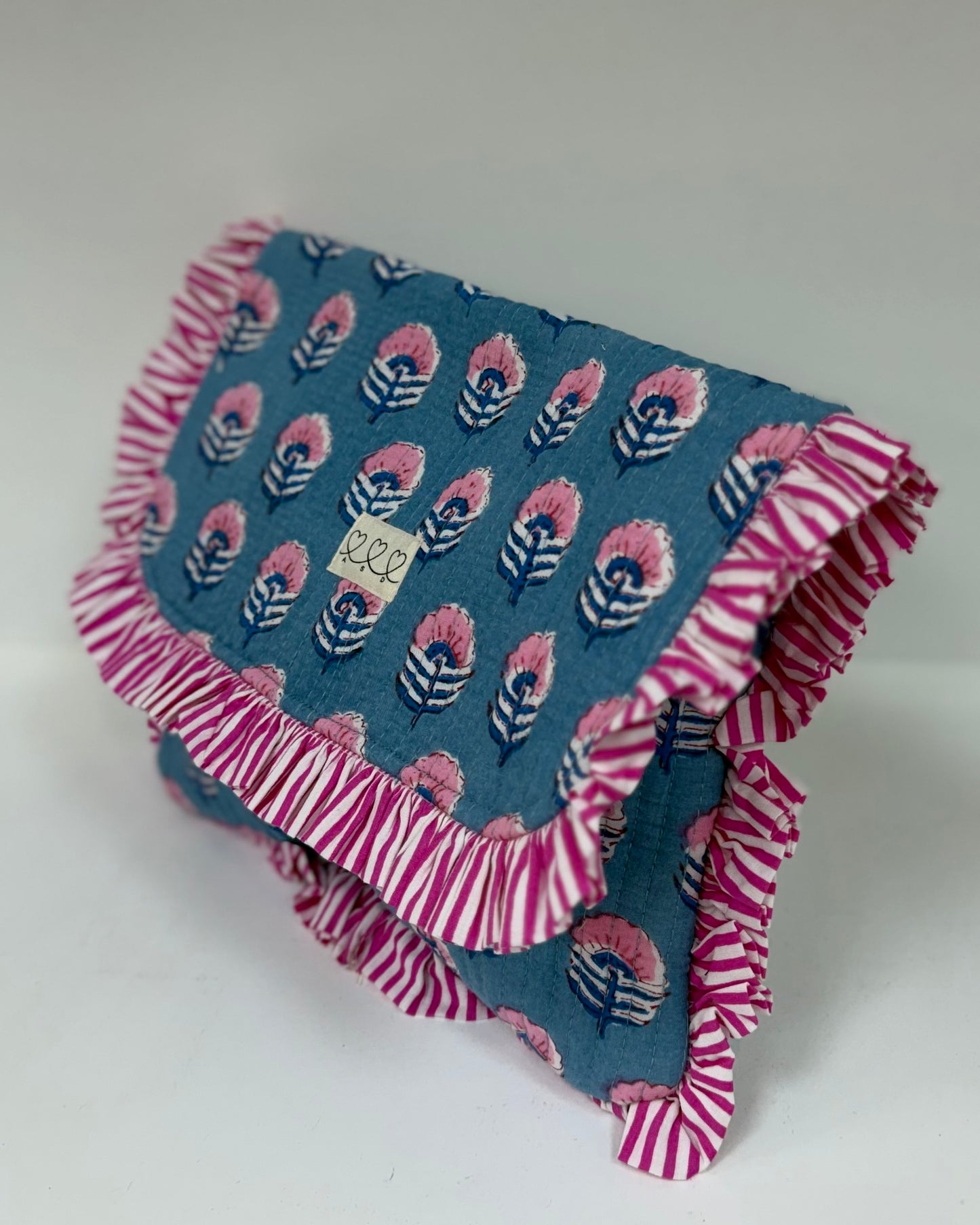 A.S.D Handmade Frilly Clutch