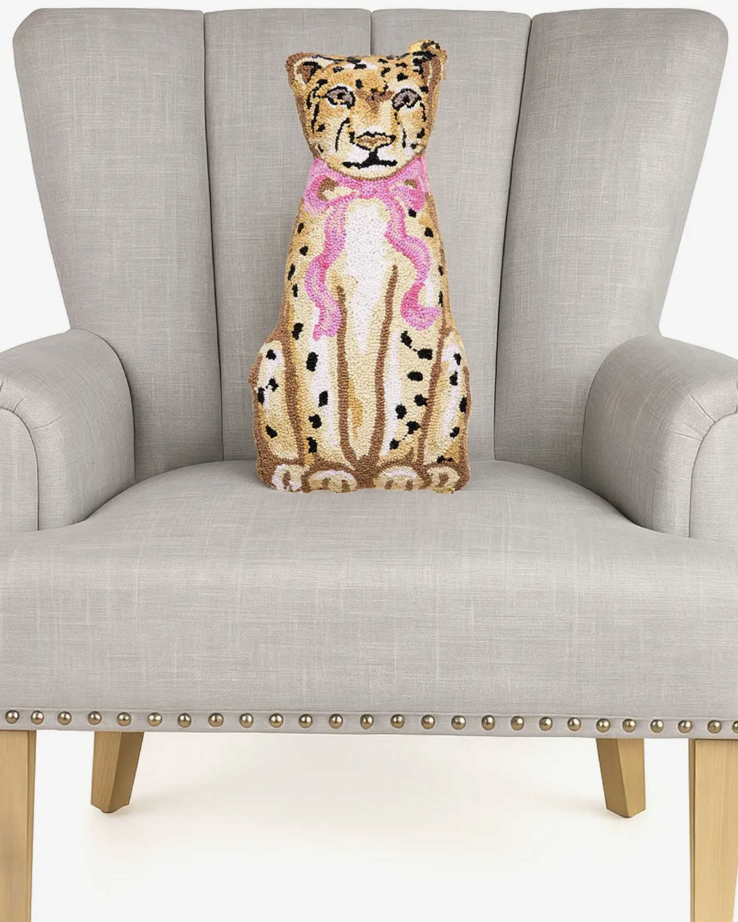 Shaped Leopard Hook Pillow