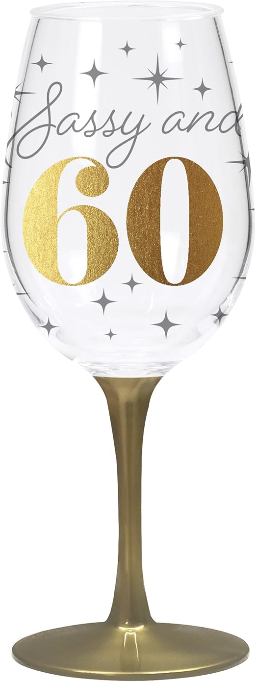 Birthday Acrylic Wine Glass