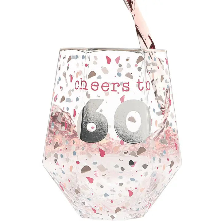 Birthday Cheers Wine Glass