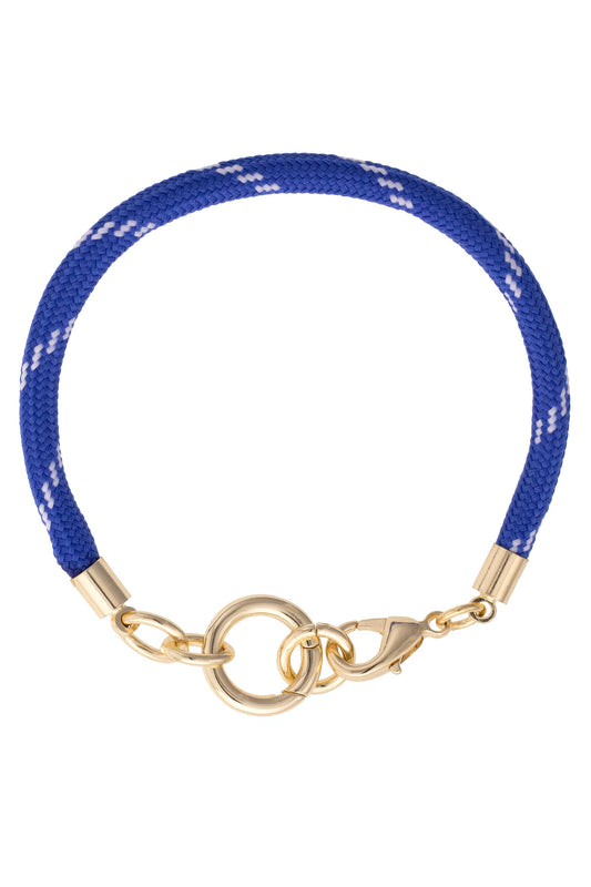 Goldie Cord Charm Bracelet