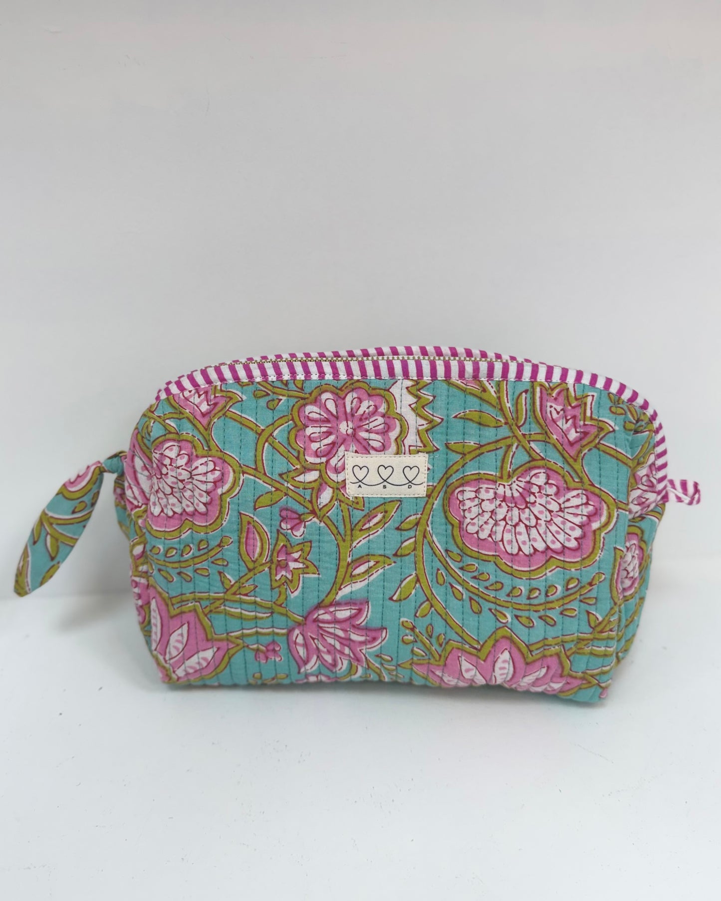 A.S.D Handmade Quilted Pouch