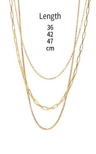 Three Layered Necklace