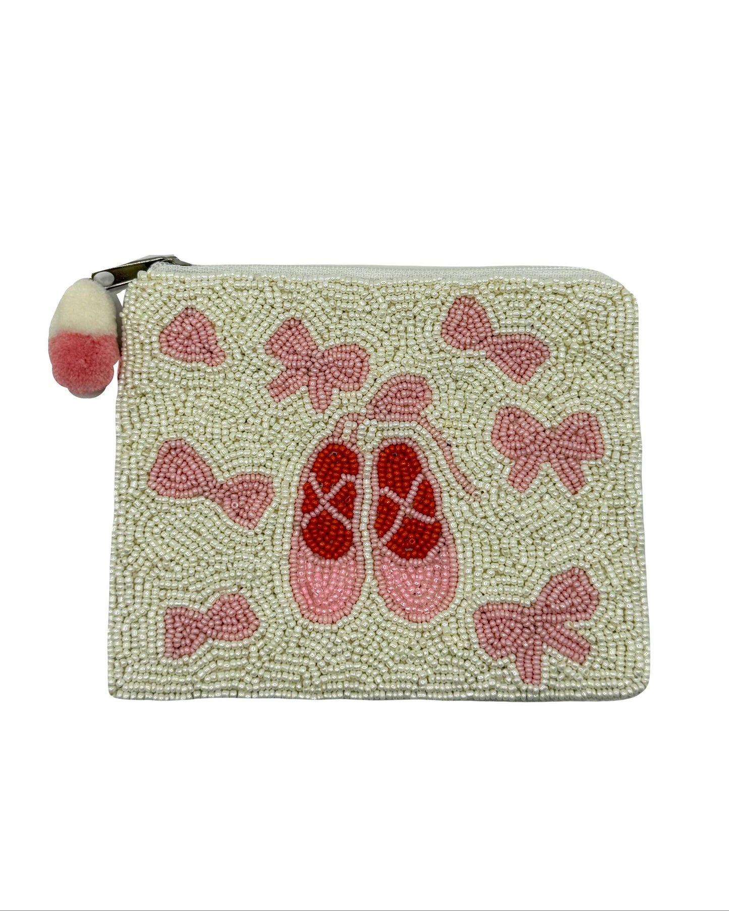 Ballet Beaded Coin Pouch
