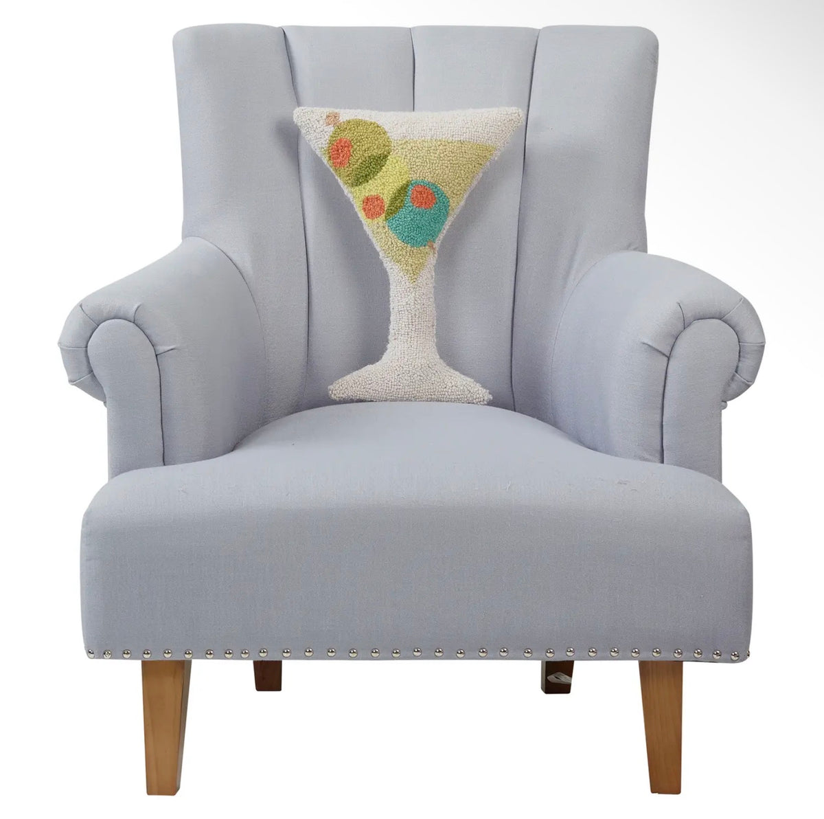 Martini Glass Shape Hook Pillow