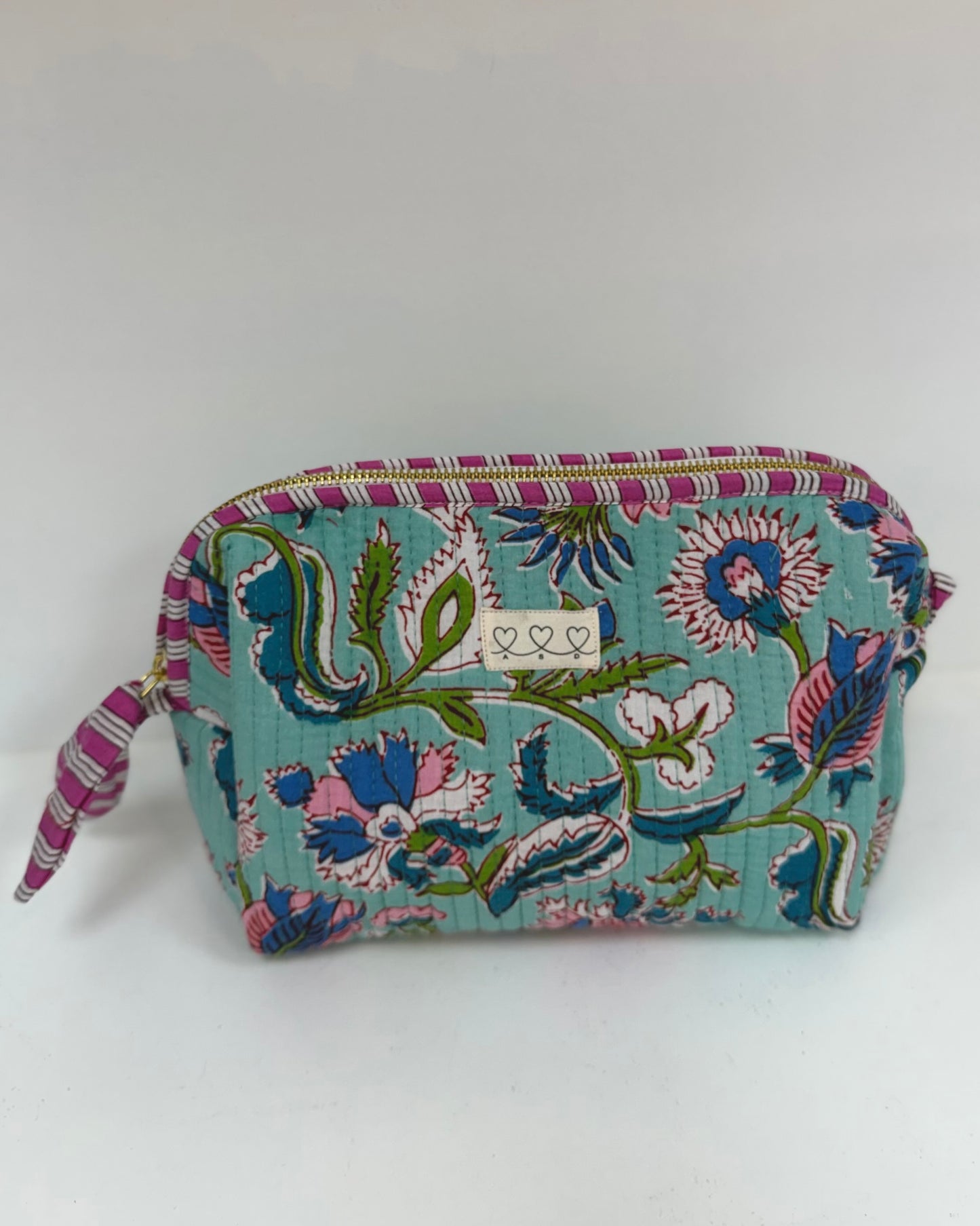 A.S.D Handmade Quilted Pouch