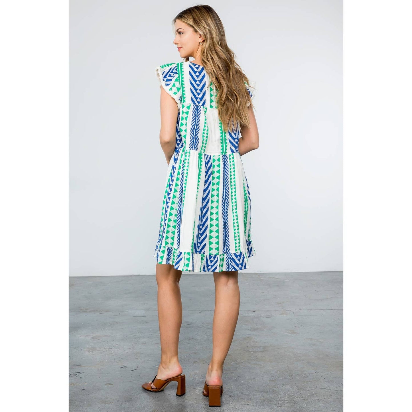 THML Pattern Knit Dress