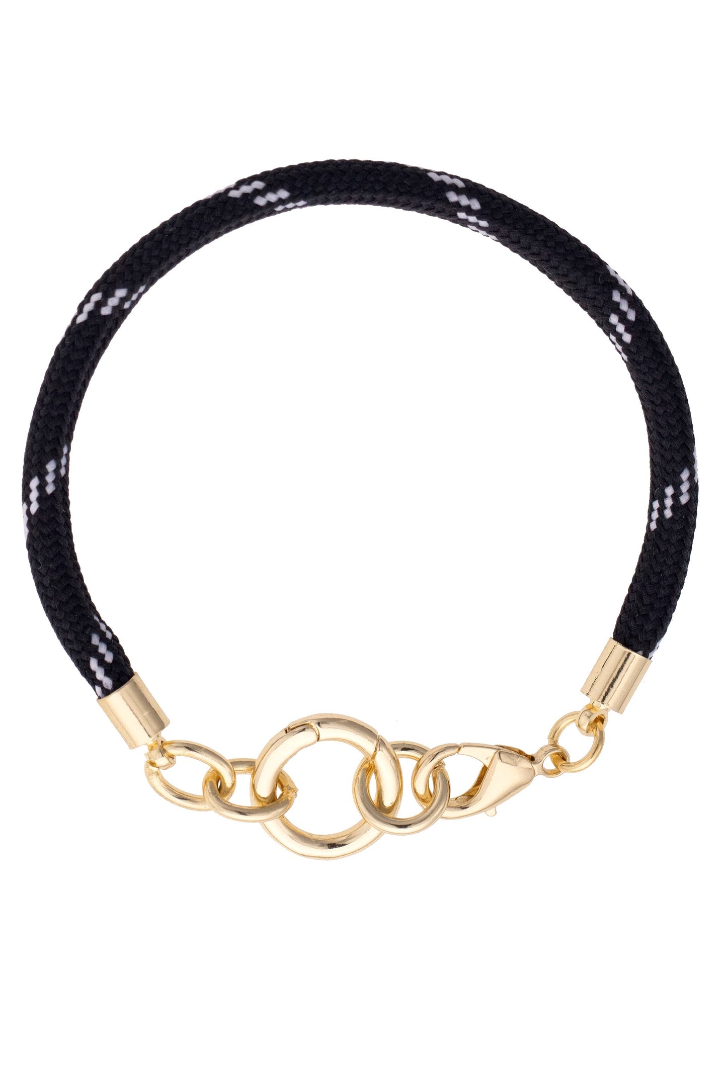 Goldie Cord Charm Bracelet