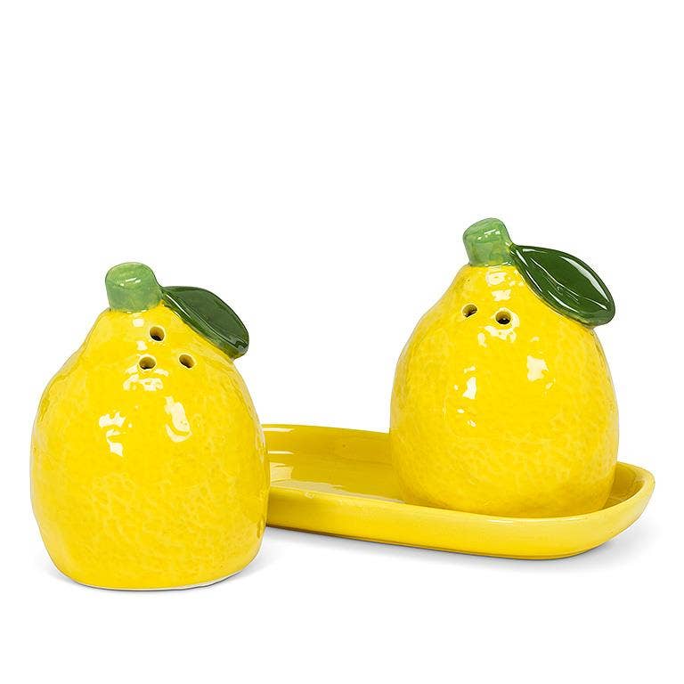 Lemon Salt & Pepper Shakers
