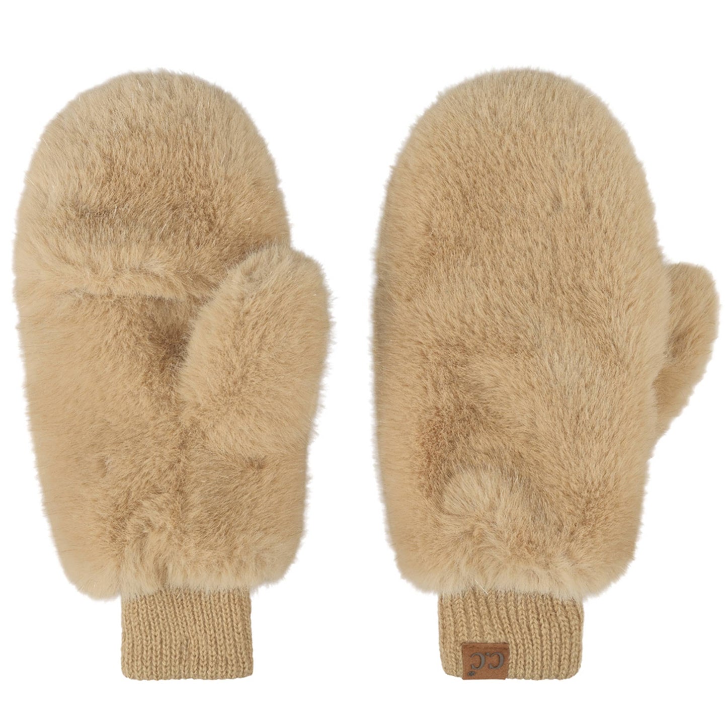 Convertible Fur Mittens