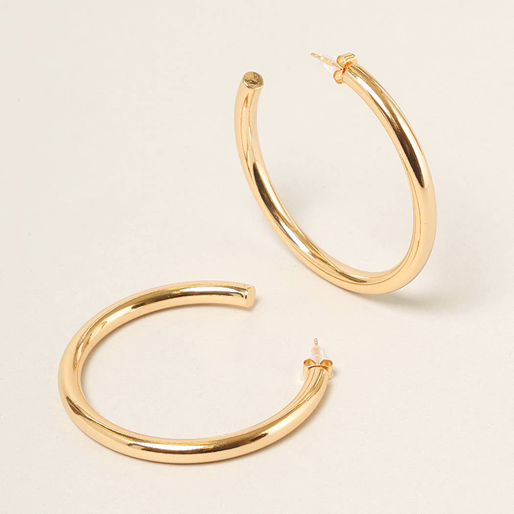 Gold Hoop Earrings