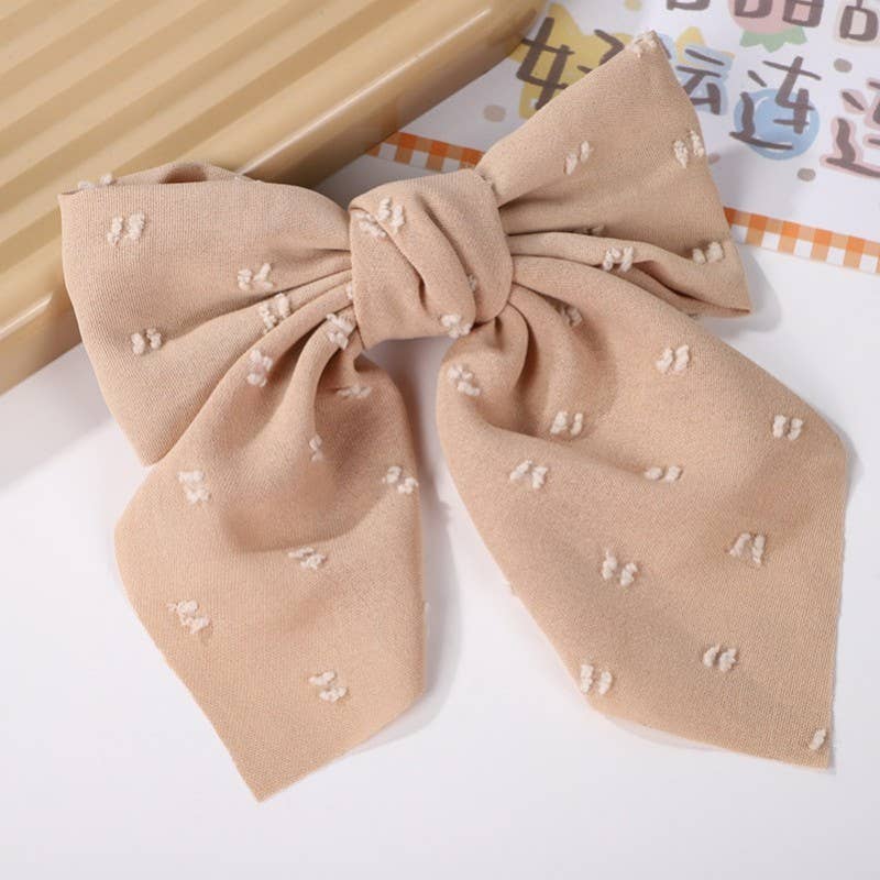 Organza Bow Hair Clip