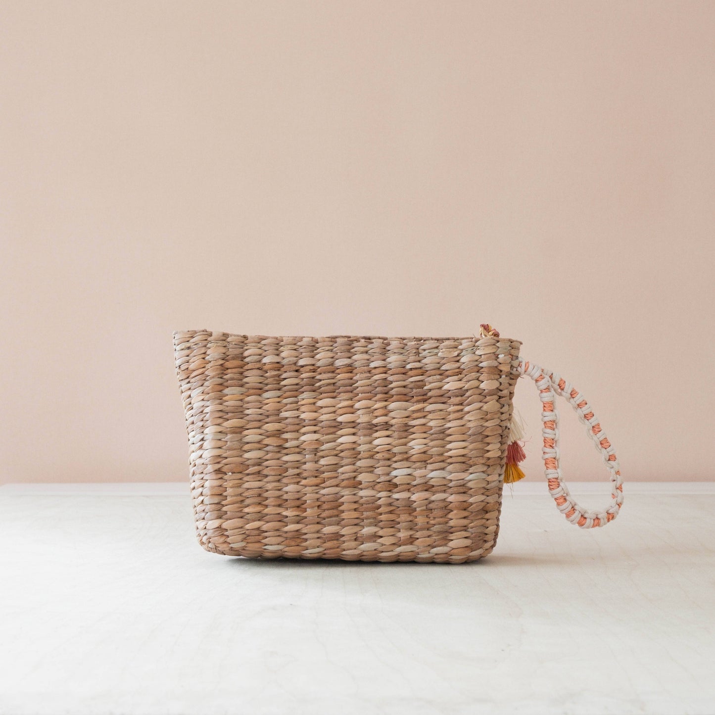 Woven Wristlet and Embroidered Cocktail
