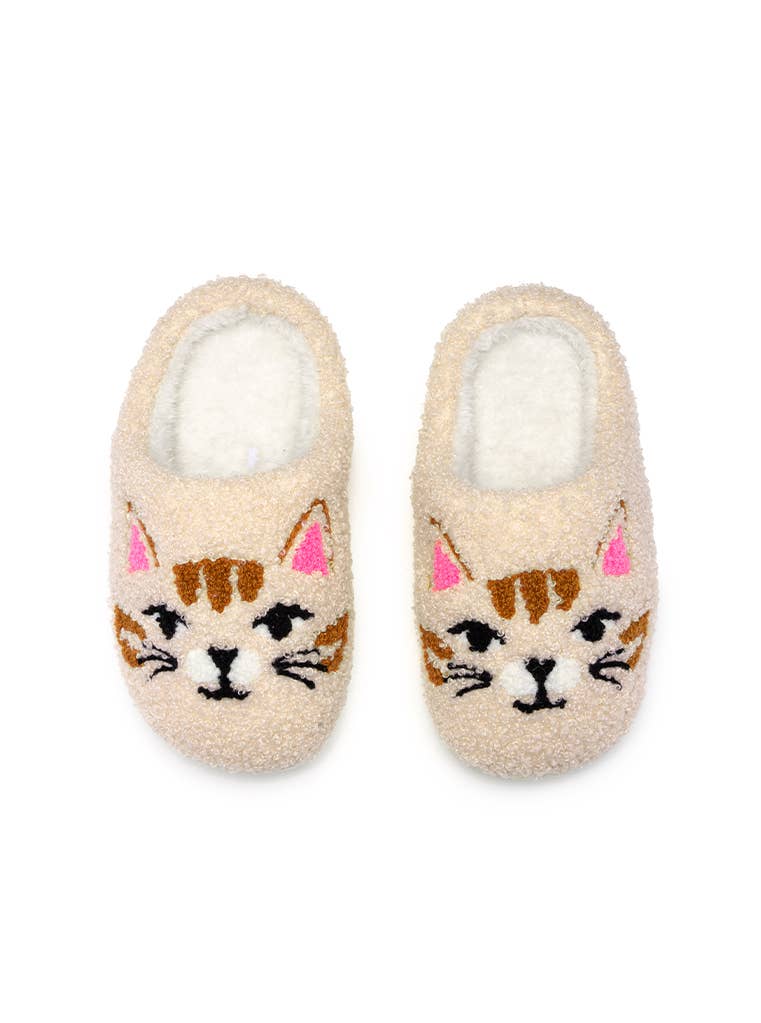 Kids Kitten Slippers