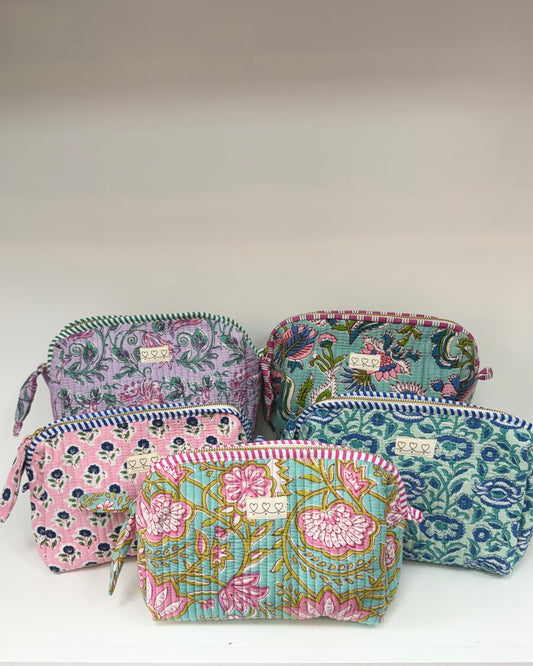 A.S.D Handmade Quilted Pouch