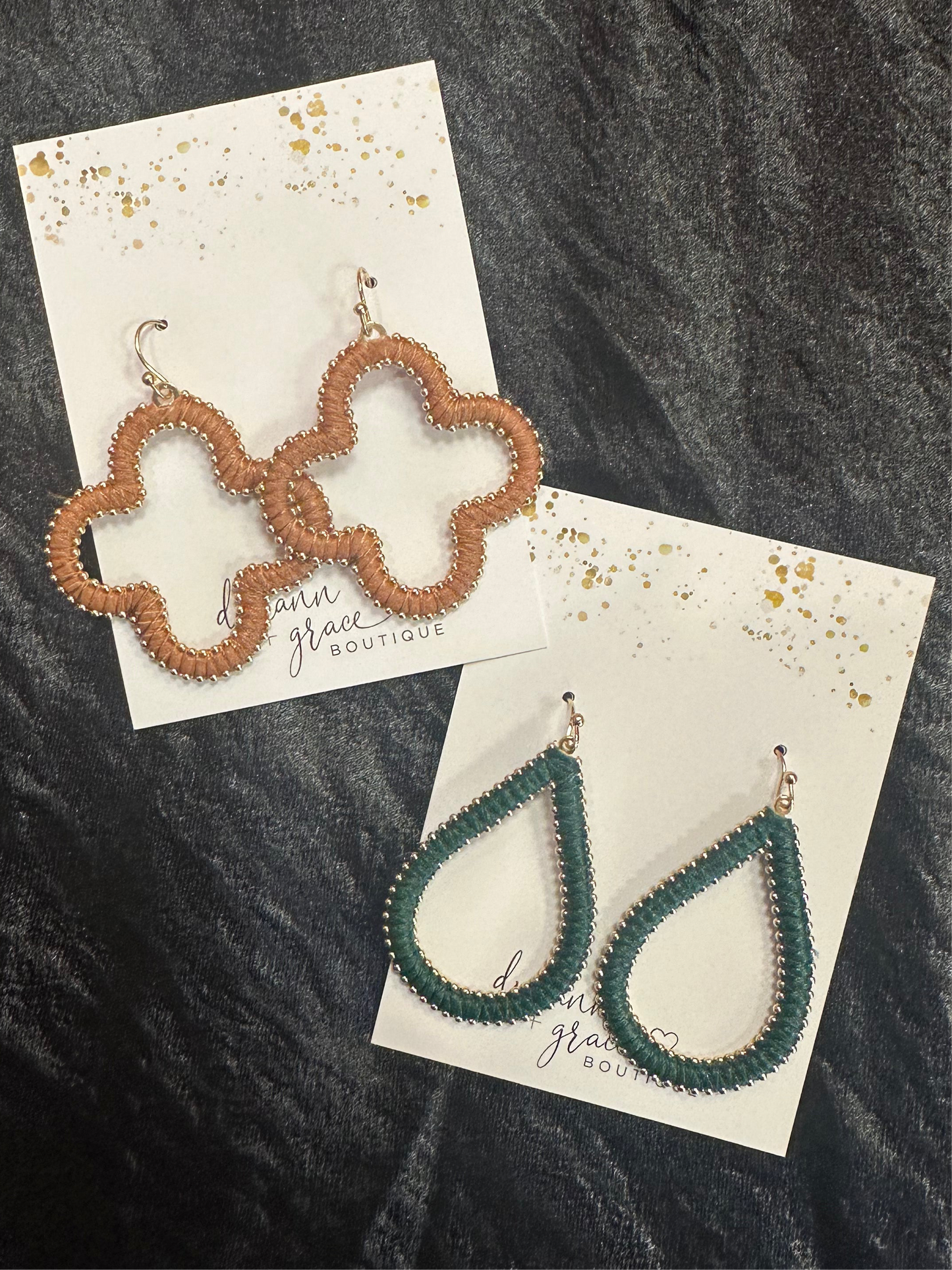 D+G Drop Earrings