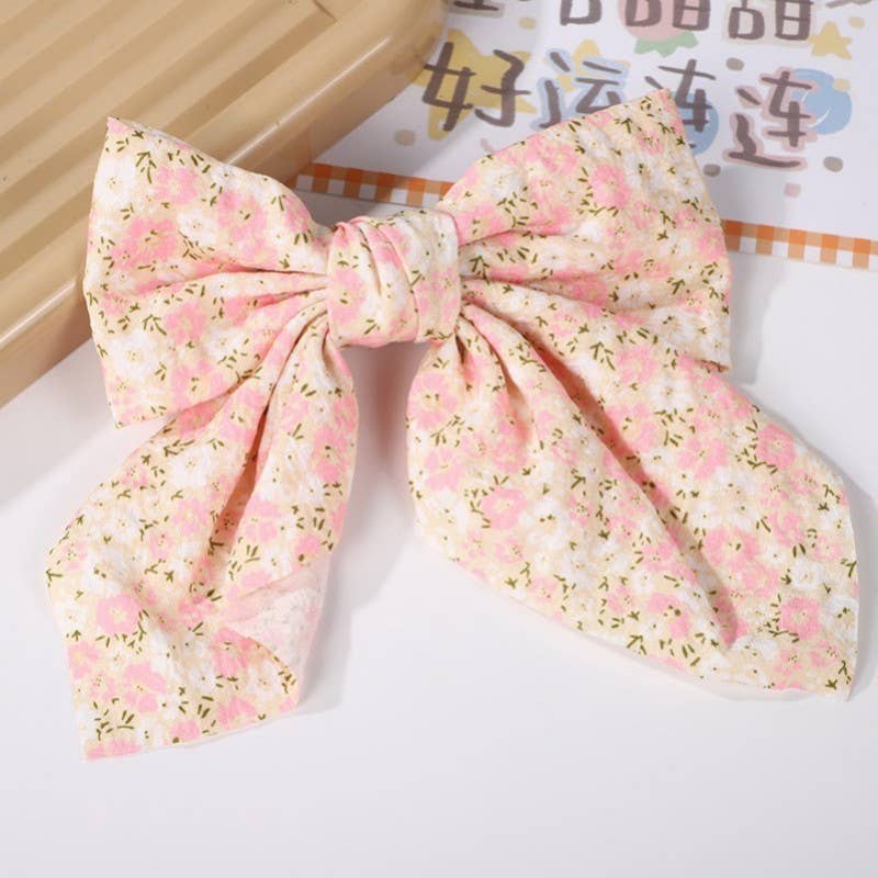 Organza Bow Hair Clip