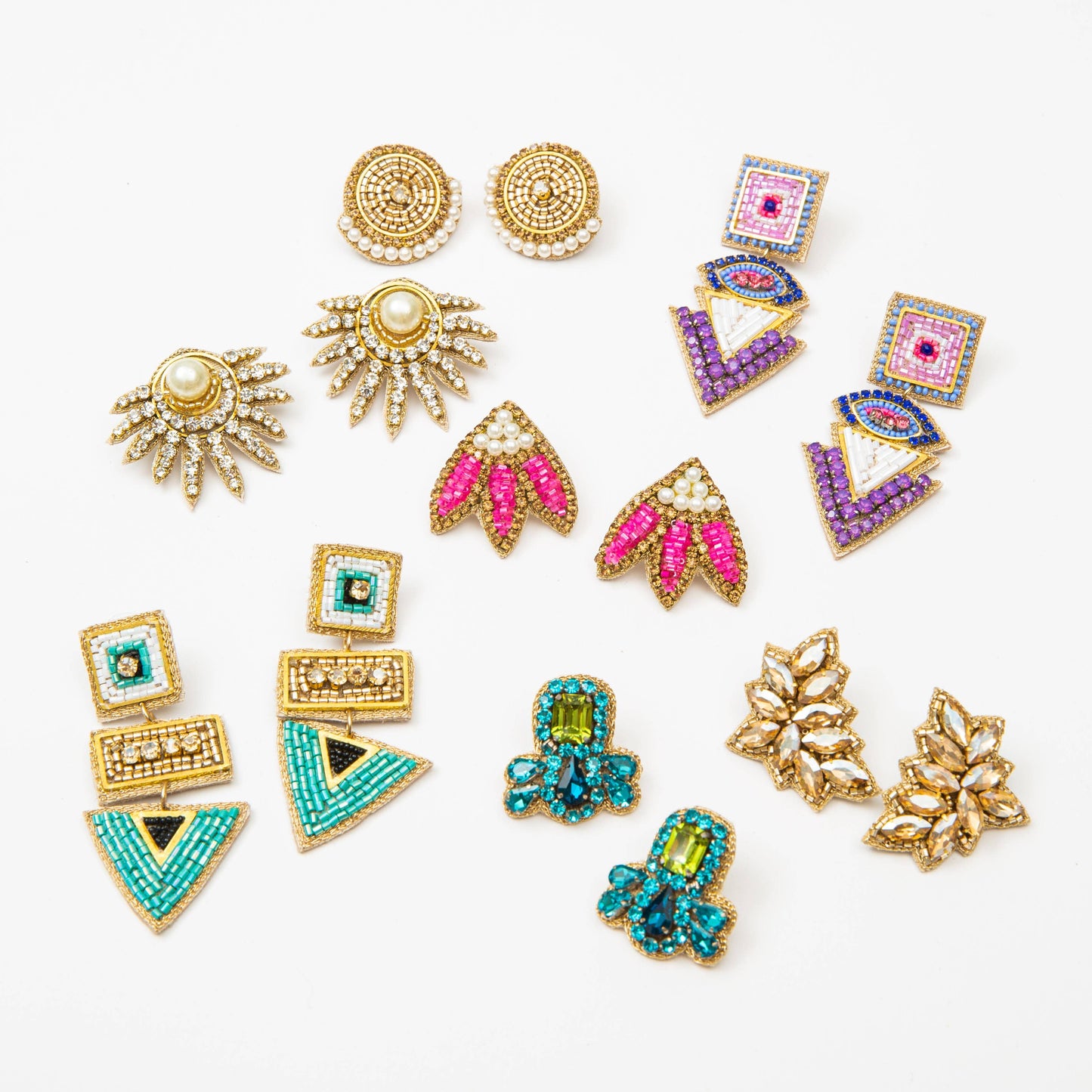 Bay Street Earrings in Turquoise