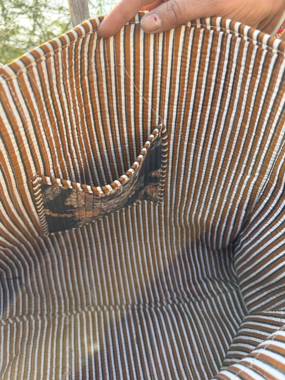 Floral Velvet Large Tote