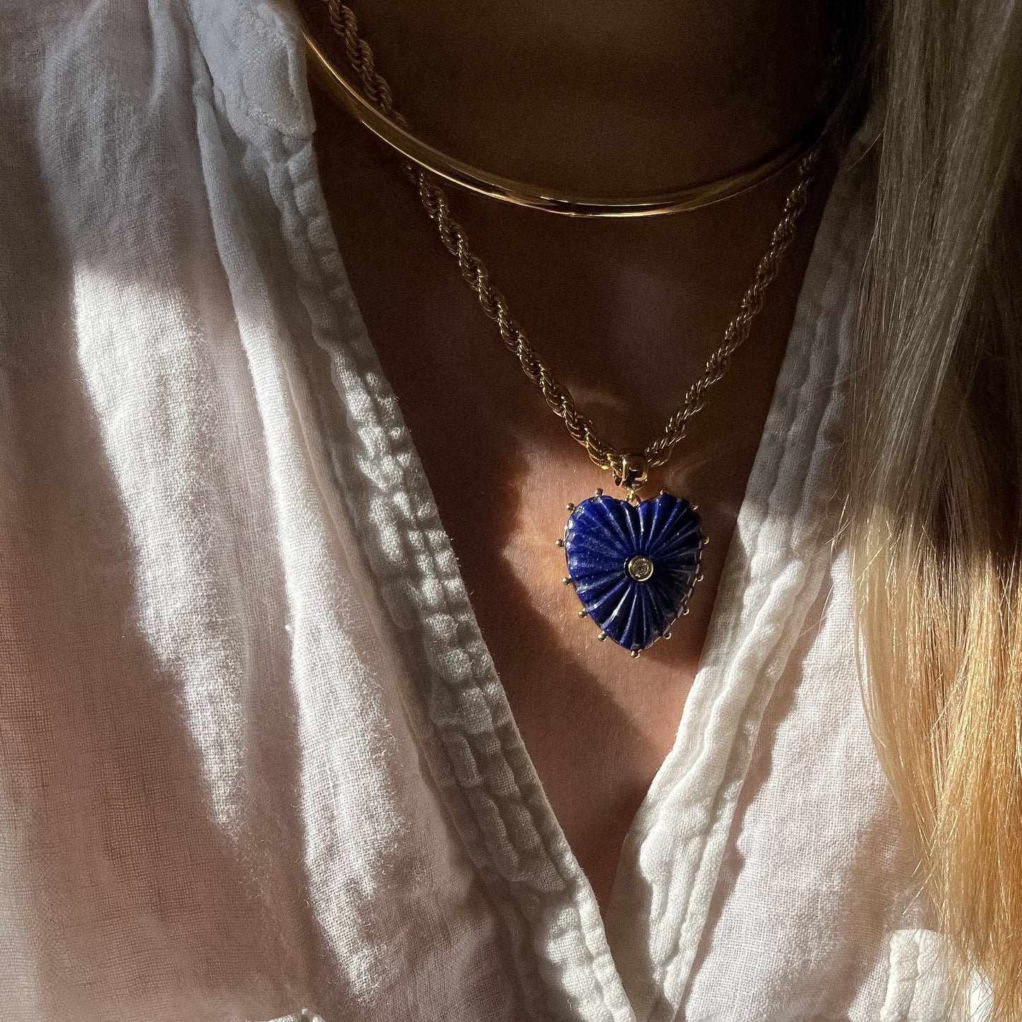 Thatch Malene Lapis Necklace
