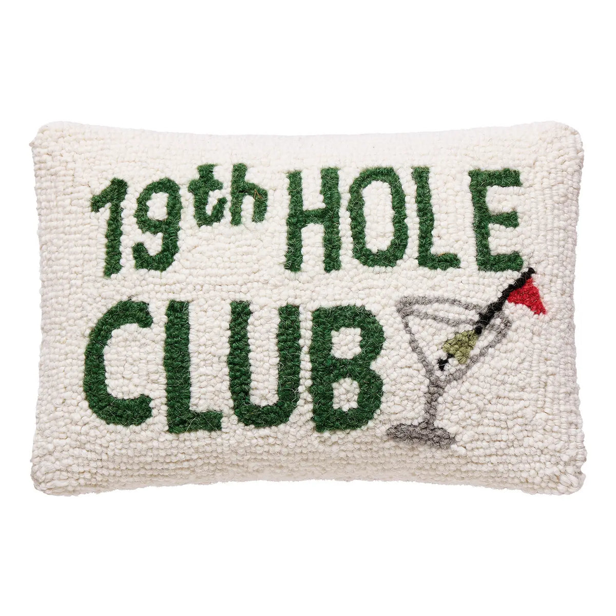 19th Hole Hook Pillow