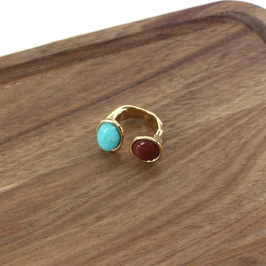 Semi-Precious Stone Ring