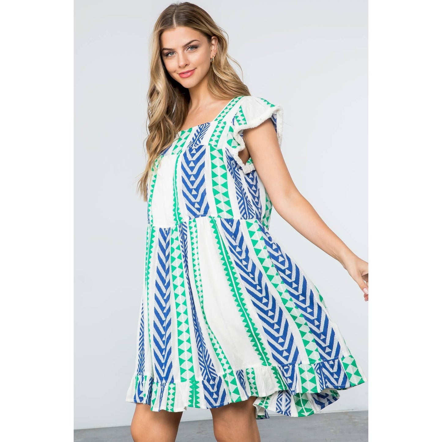 THML Pattern Knit Dress