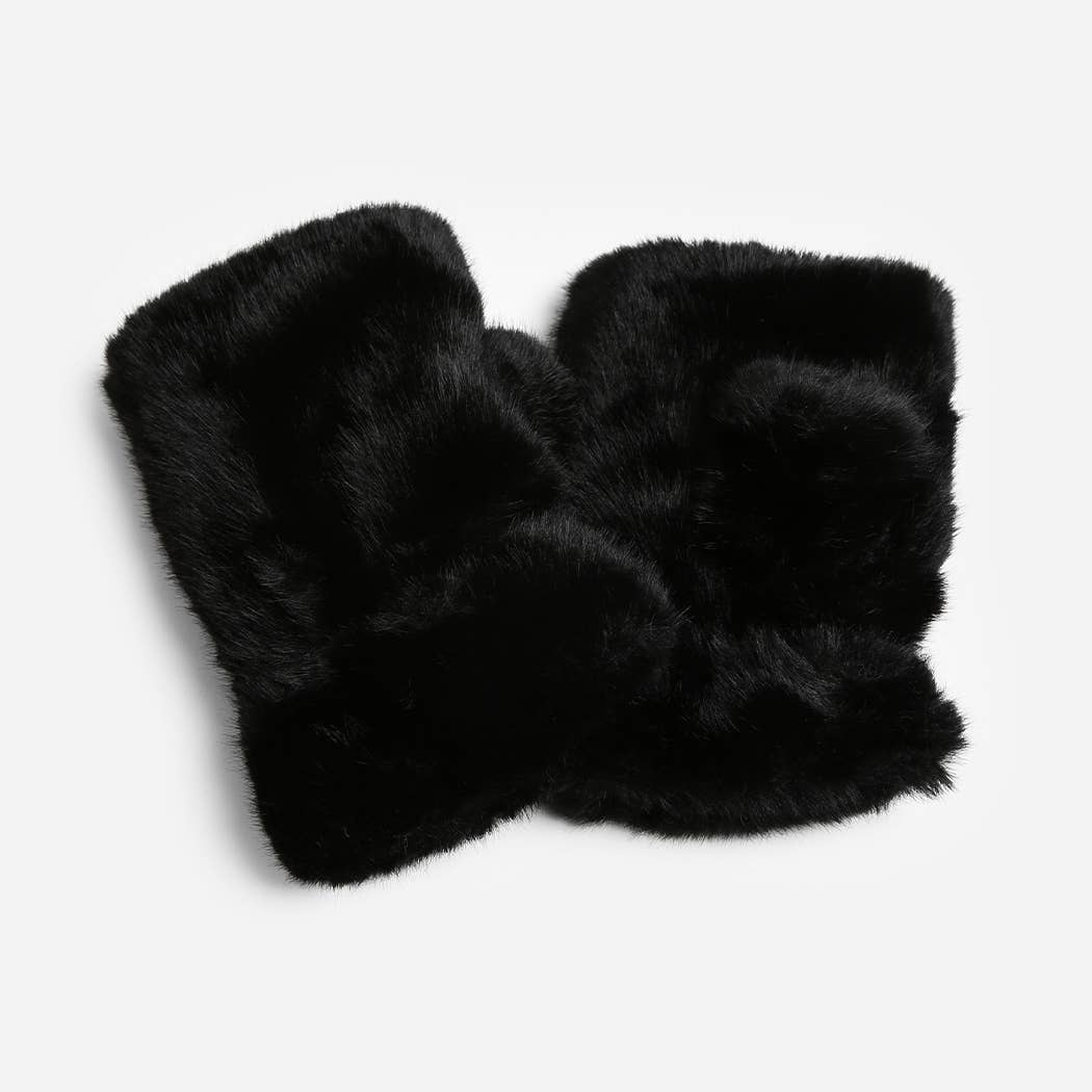 Solid Color Plain Fingerless Glove