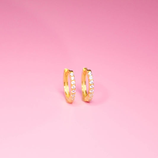 Brilliant Huggie Earring