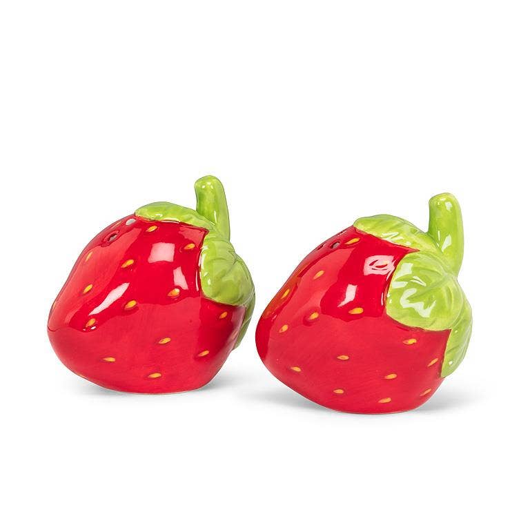 Strawberry Salt & Pepper Shakers