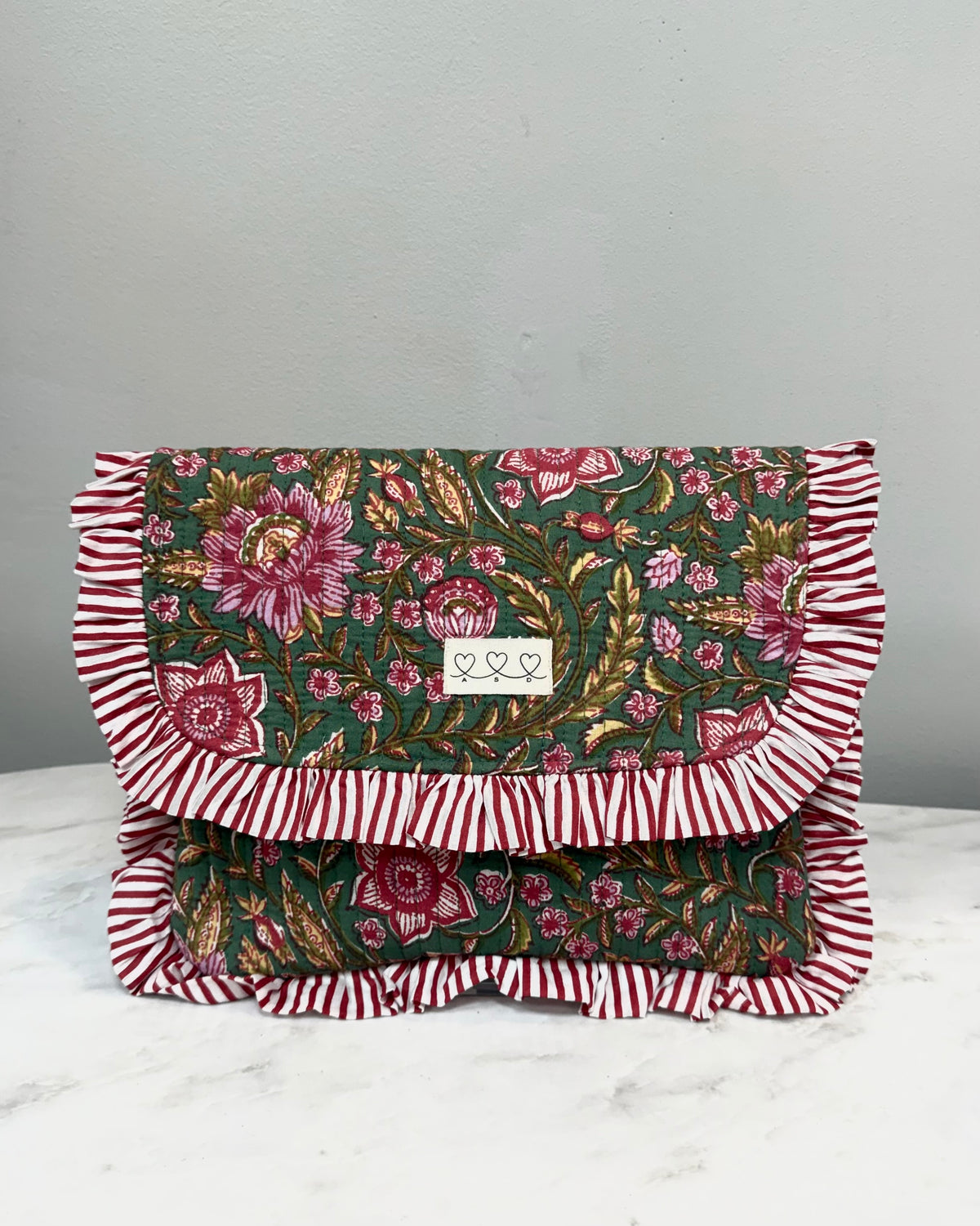 A.S.D Handmade Fall Frilly Clutch