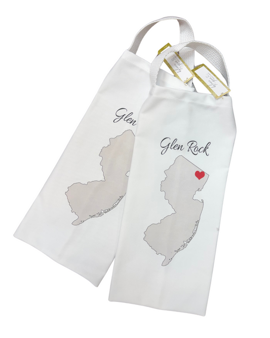 Heart of NJ Glen Rock Wine Tote