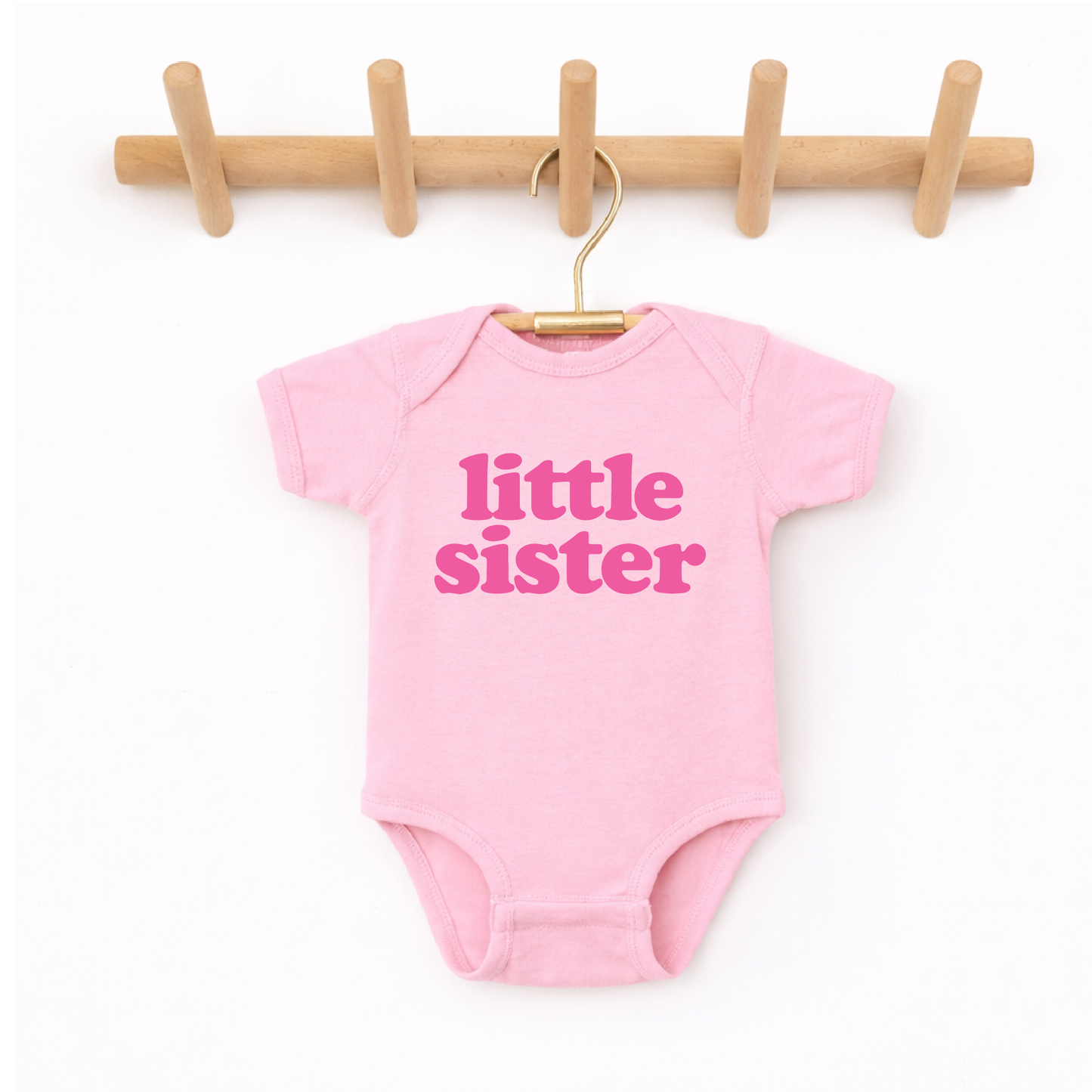 Little Sister Baby Onesie