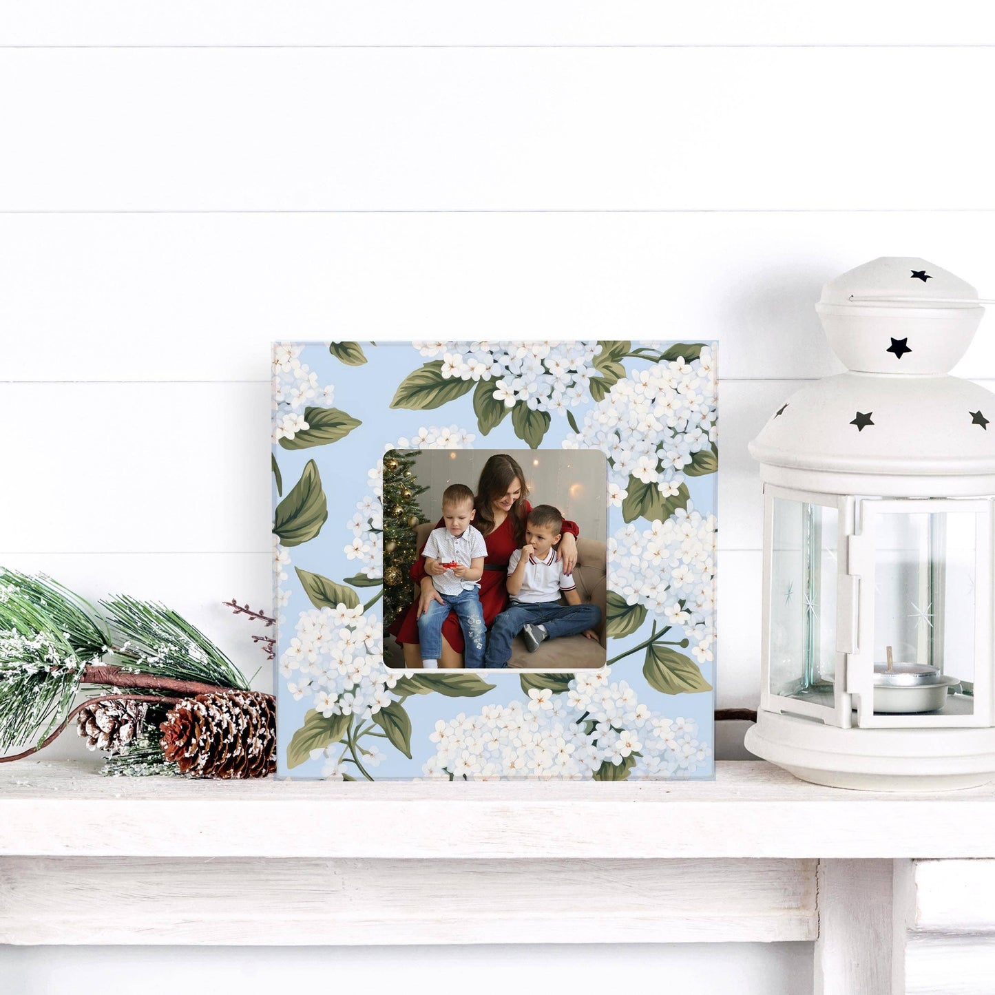 Hydrangea Cottage Square Frame