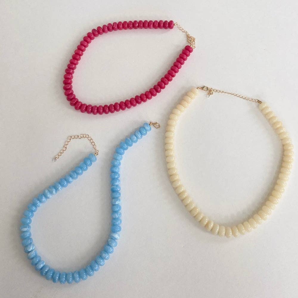 Donut Bead Necklace