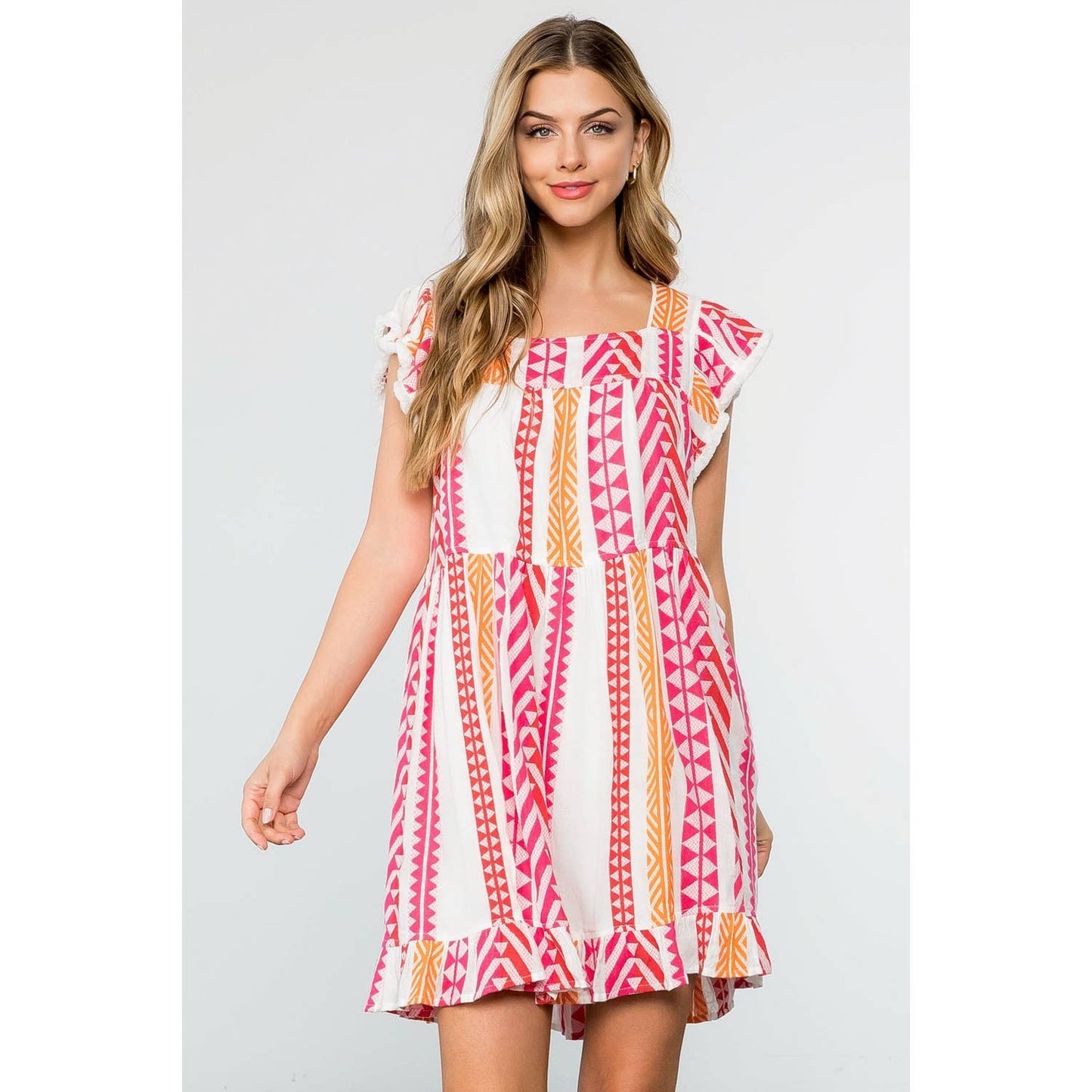 THML Pattern Knit Dress