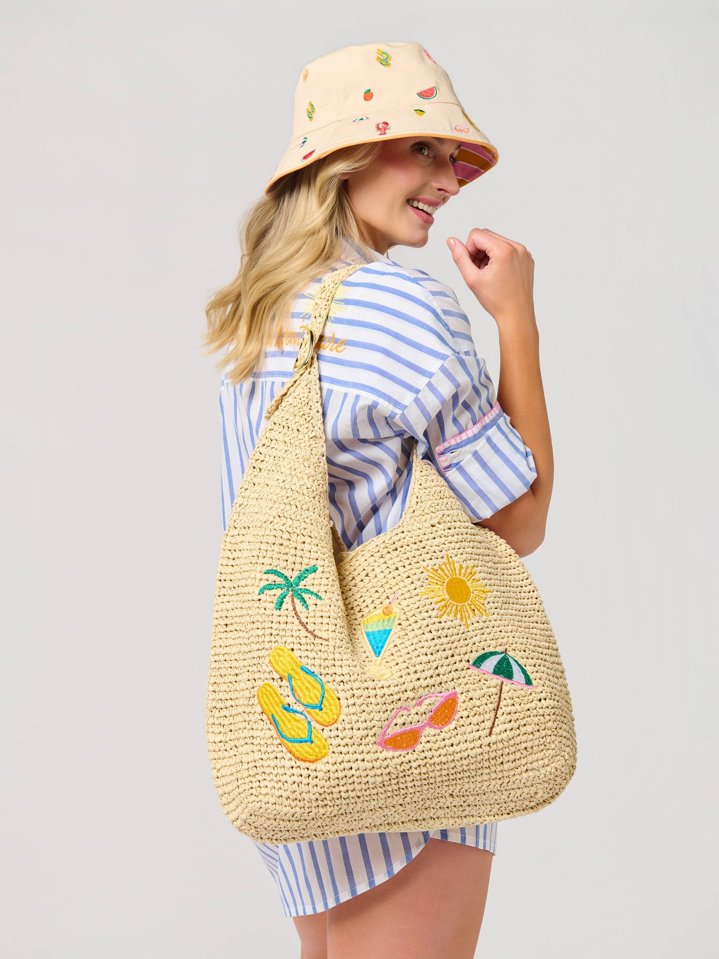 Cabana Slouchy Tote