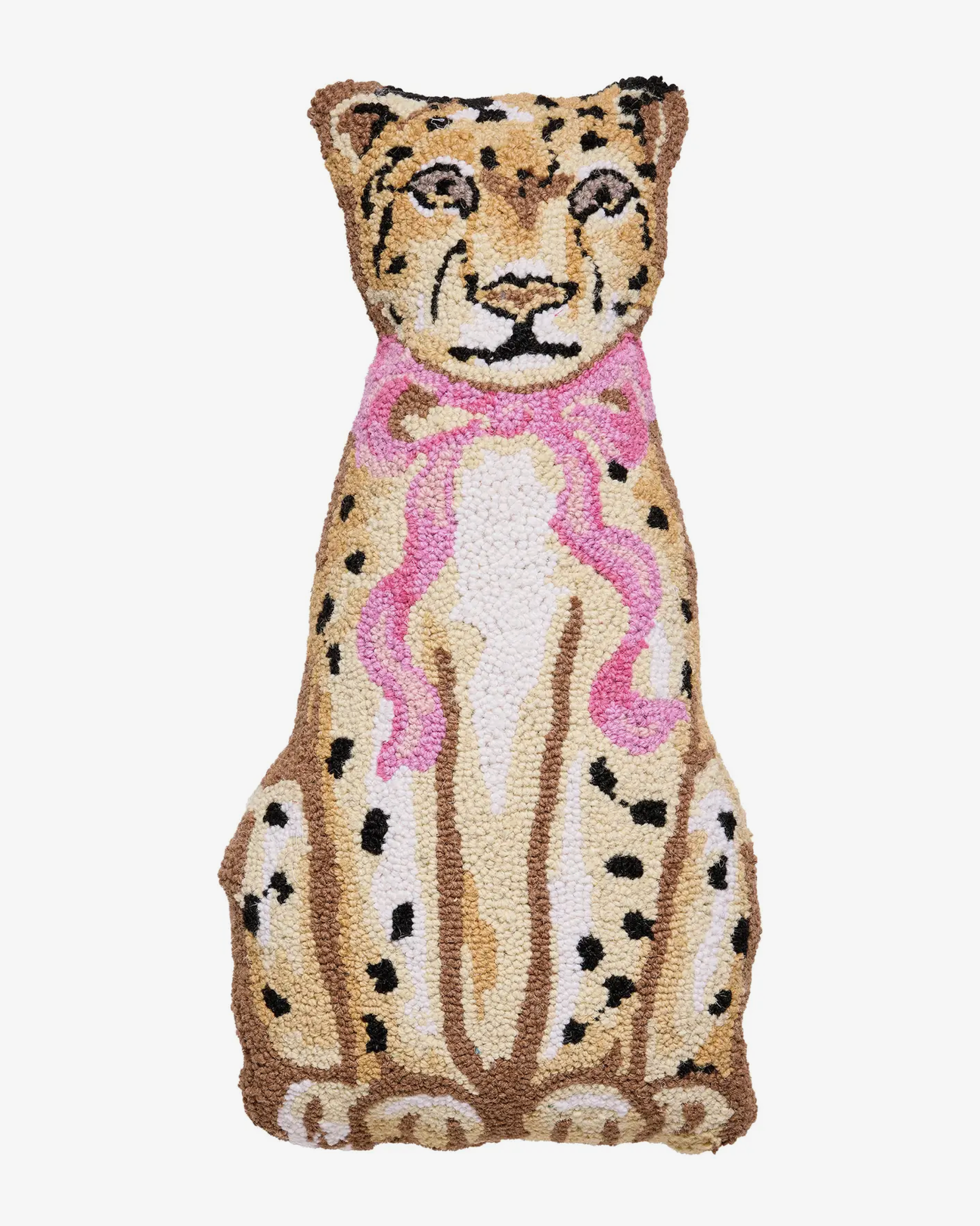 Shaped Leopard Hook Pillow