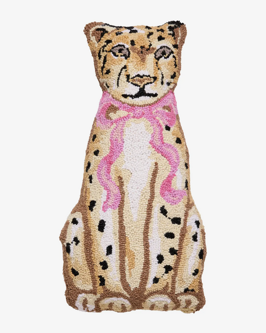 Shaped Leopard Hook Pillow