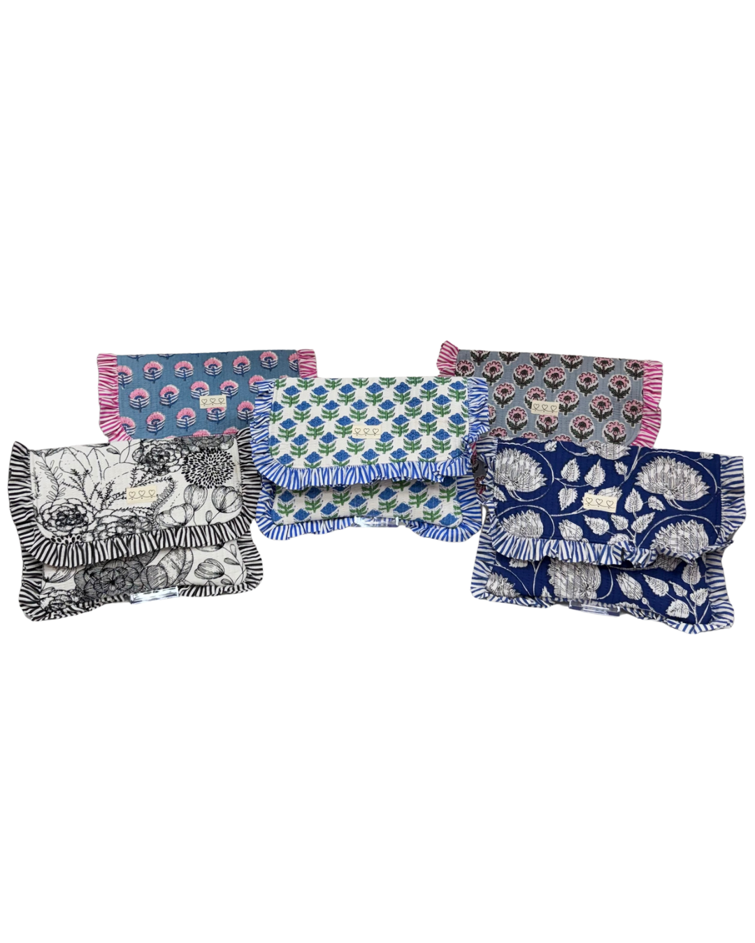 A.S.D Handmade Frilly Clutch