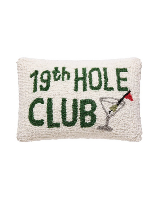 19th Hole Hook Pillow