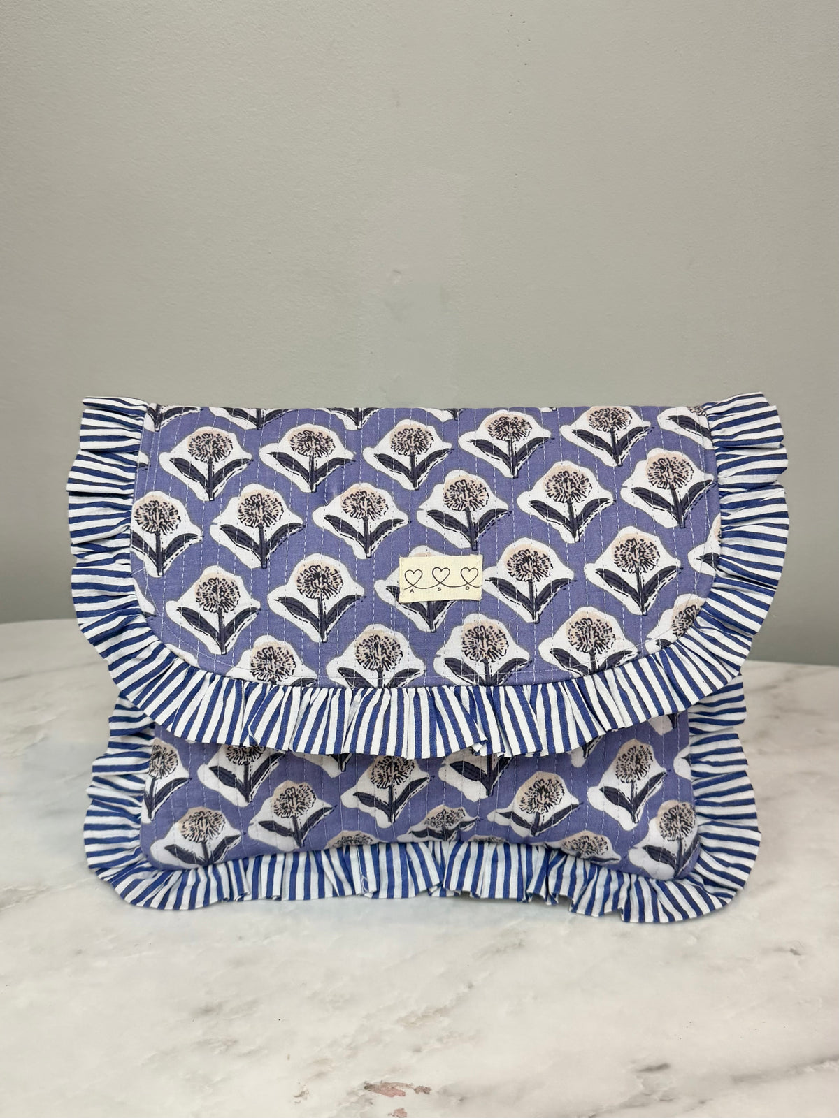 A.S.D Handmade Fall Frilly Clutch