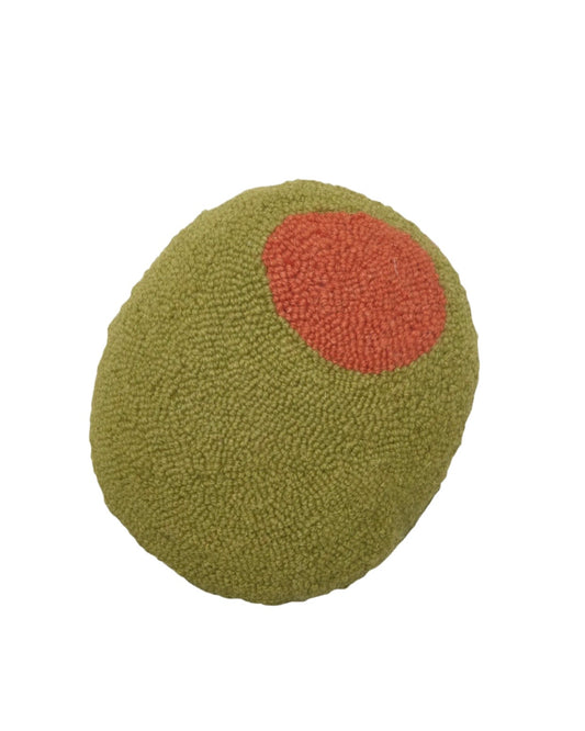 Olive Shaped Hook Pillow