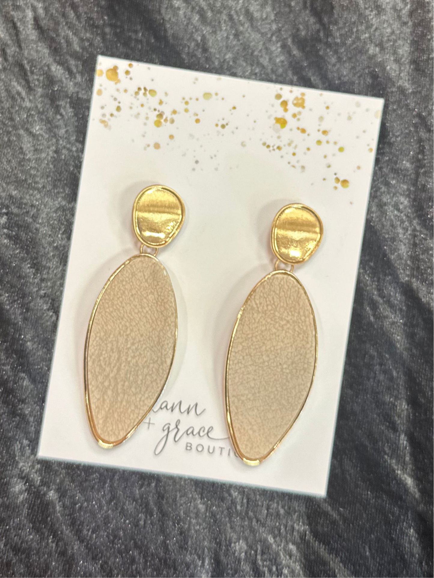 D+G Drop Earrings